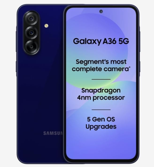 Dark Blue Samsung Galaxy A36 5G