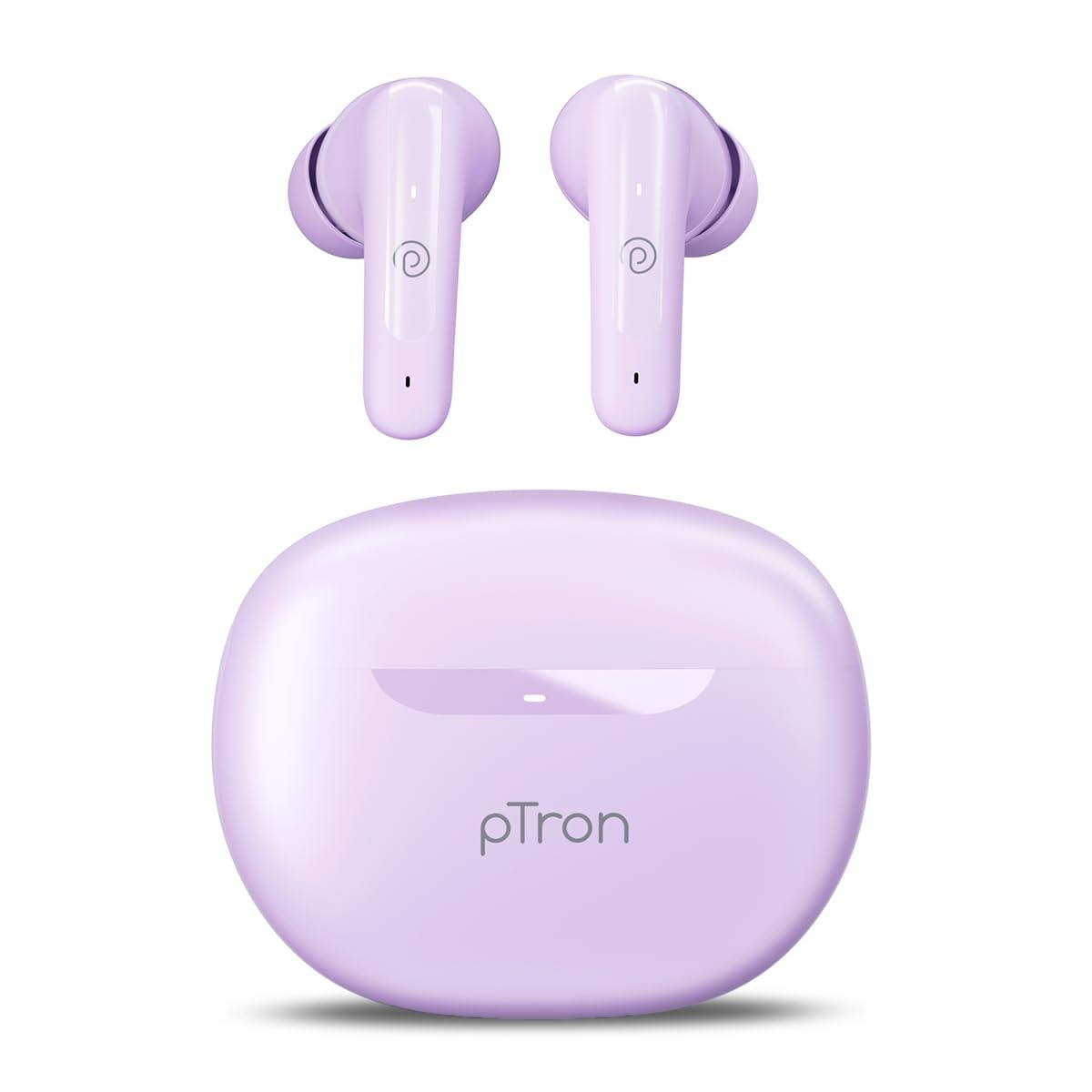 pTron Bassbuds Astra in-Ear TWS Earbuds w/Stereo Sound, 50Hrs Playtime, Stereo Calls, Custom EQ, Mobile App, BTv5.3 Headpho…