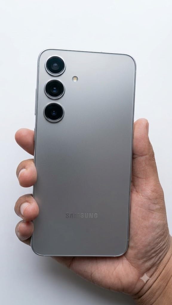 Samsung Galaxy S25 5G (Silver Shadow, 256 GB) (12 GB RAM) | AI-Powered Smartphone | Advanced Camera | Premium Display | Powerful Performance | Long-Lasting Battery | 5G Connectivity
