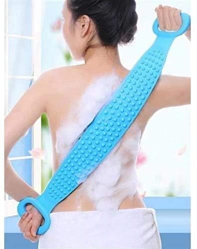 Back Scrubber for Shower Multicolour 30inches and 35Ã‚½ inches Two Size for Choosing Bigzope Bath Body Brush Silicone Back …