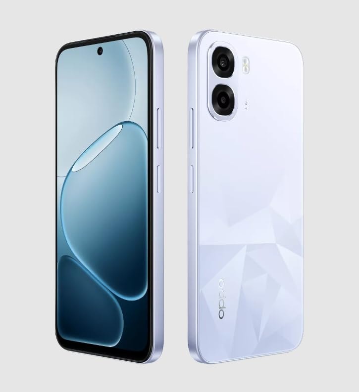 OPPO K14x 5G Smartphone (ICY Blue, 6GB RAM, 128GB Storage) | Dual Camera, 5G Connectivity | Large Display with Long-Lasting Battery | 48-Month Fluency Protection | Fast Performance, Stylish Design
