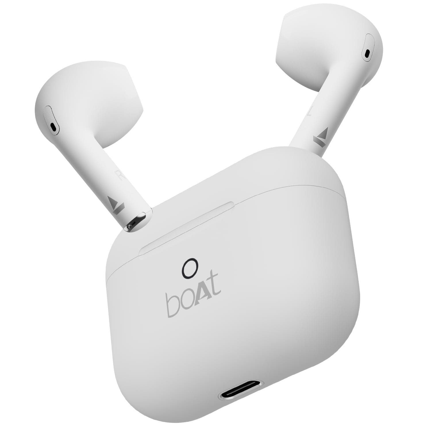 boAt Airdopes Joy, 35Hrs Battery, Fast Charge, IWP Tech, Low Latency, 2Mic ENx, Type-C Port, v5.3 Bluetooth Earbuds, TWS Ear Buds Wireless E