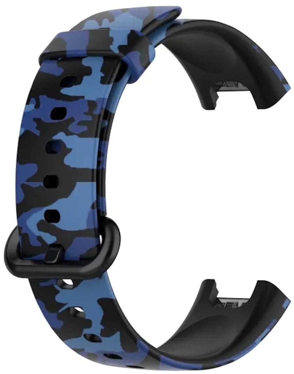 TechMount Soft Silicone Classic Strap With Secure Buckle Lock for Redmi Watch 2 Lite/Redmi GPS Smart Watch Only, Comfort and Flexible Fitness Smart Watch Strap