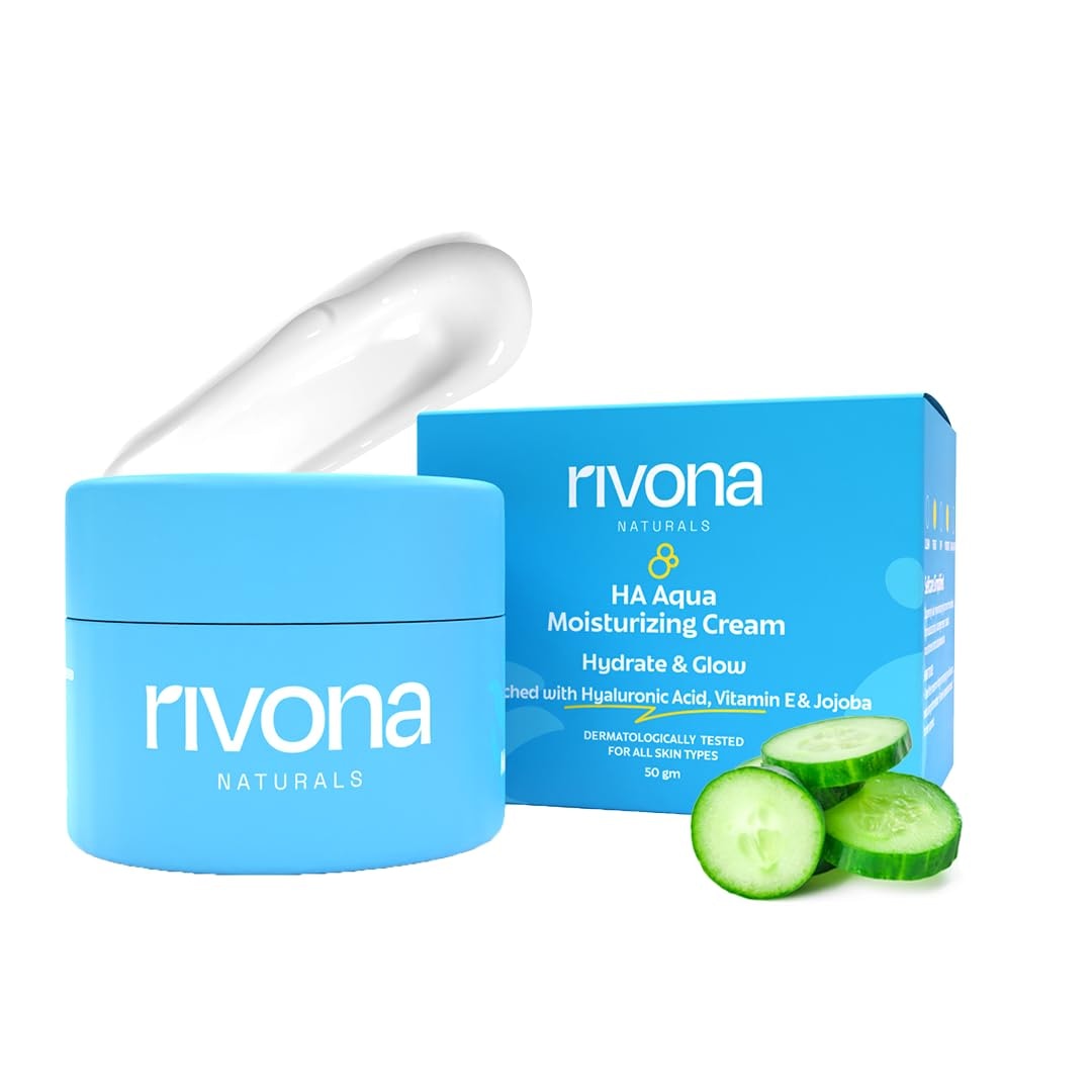 Rivona Naturals Hyaluronic Acid Moisturizing Cream, 50g