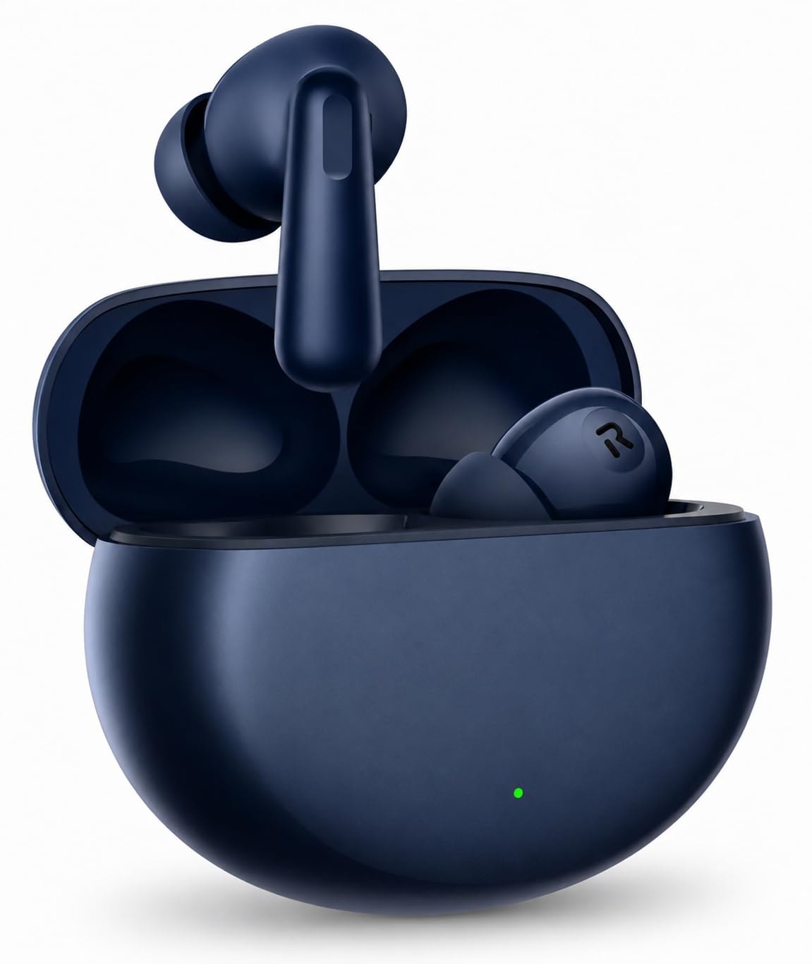 NORD Buds 3 Truly Wireless in Ear Earbuds with 50H Playtime, AI-ENC Mic, 45ms Low Latency Gaming, 13mm Bass Drivers, Type-C Fast Charging, Made in India, Touch Controls, IPX5 Ear Buds TWS. Navy