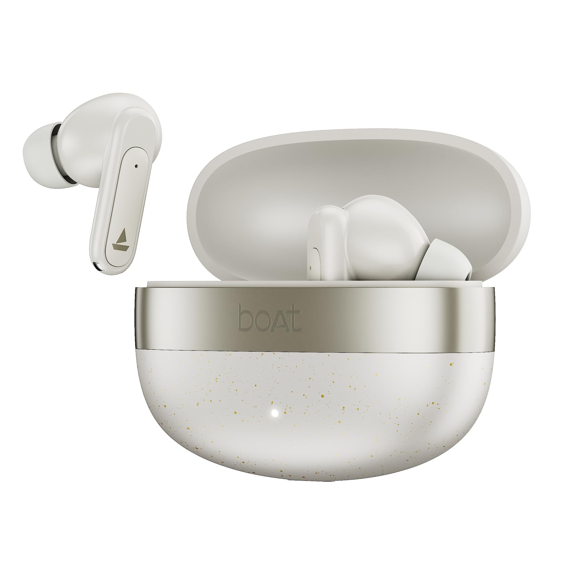 boAt 2026 Launch Airdopes Plus 224, Powerful Spatial Audio, 60H Playback, Quad Mics AI-ENx™, 13 mm Drivers, App Support, Multi Connect, Goog