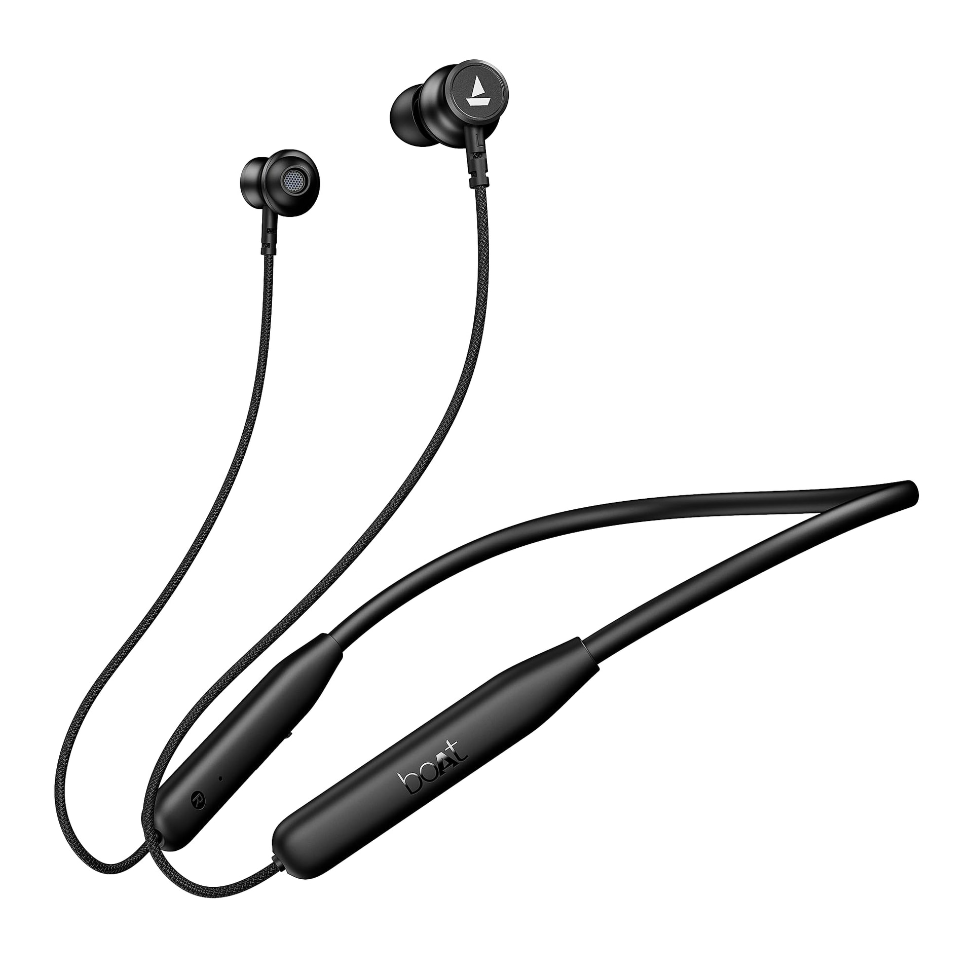 boAt Rockerz 113, 40 Hours Battery, Dual Pair, Fast Charge, ENx Technology, App Support, Magnetic Buds, Bluetooth Neckband, Wireless in Ear 
