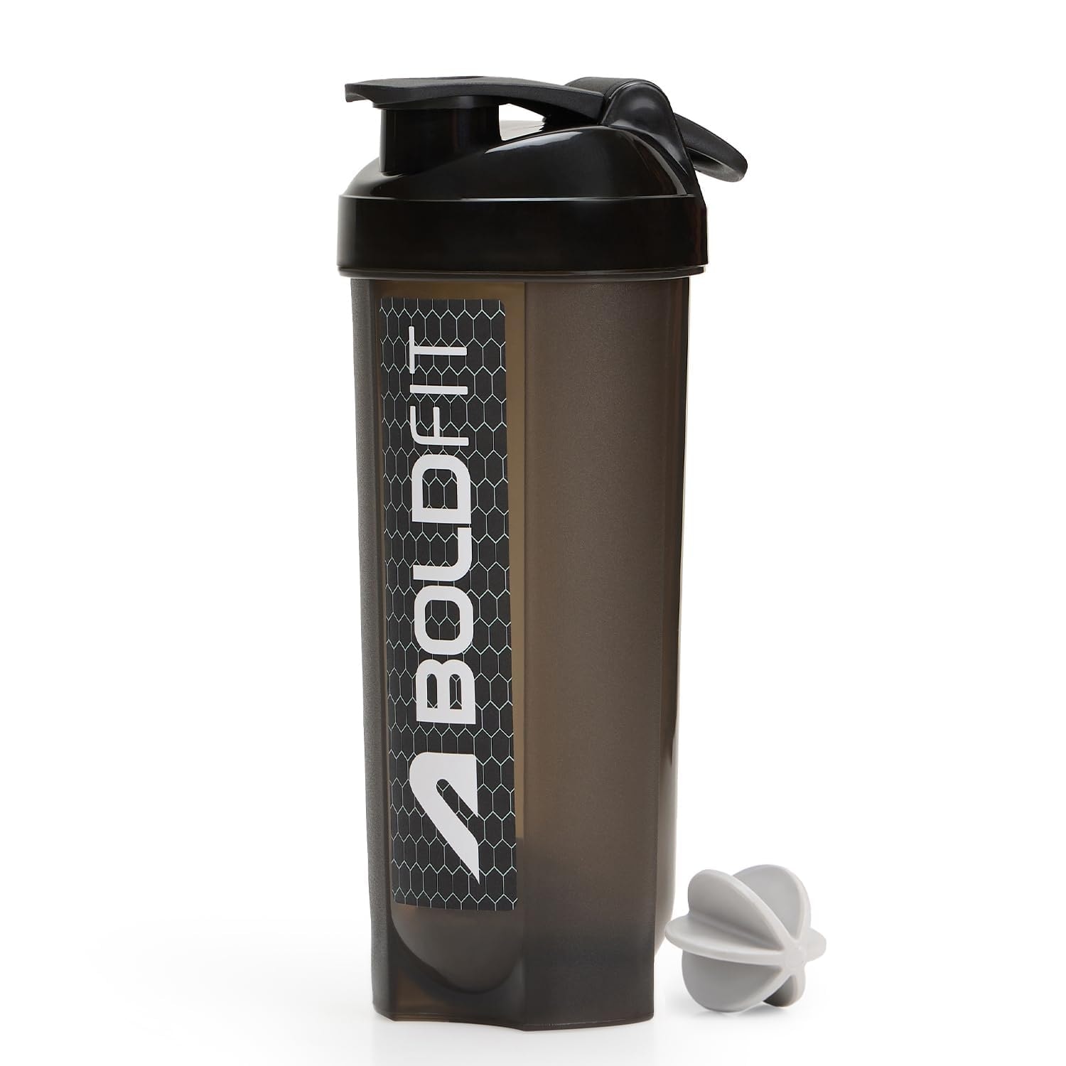 Boldfit Gym Typhoon Shaker Bottle 100% Leakproof Guarantee Sipper Bottle Ideal For Proteins, Pre-Workout And BCAAS, BPA Free Material - Clas
