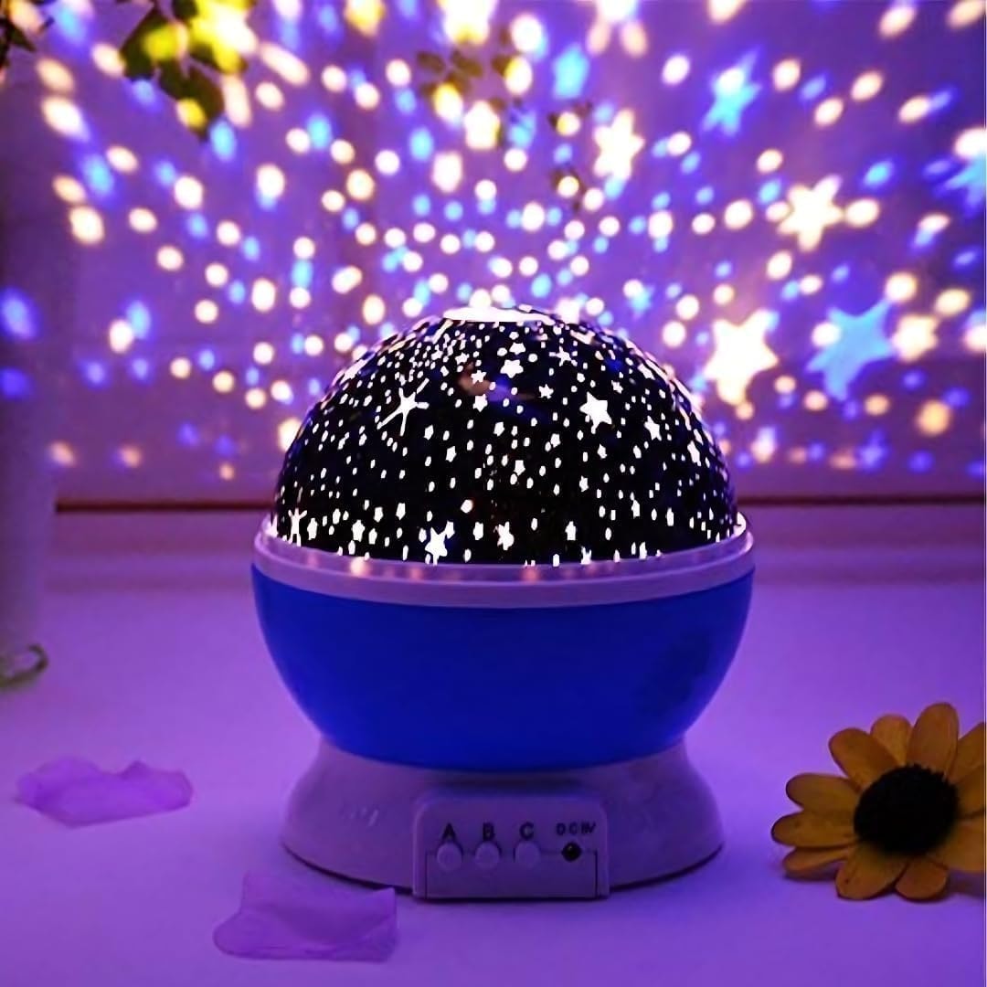 Desidiya Star Master Projector Night Light – Mother's Day LED Sky Projector Lamp with USB Cable – Colorful Rotating Galaxy …