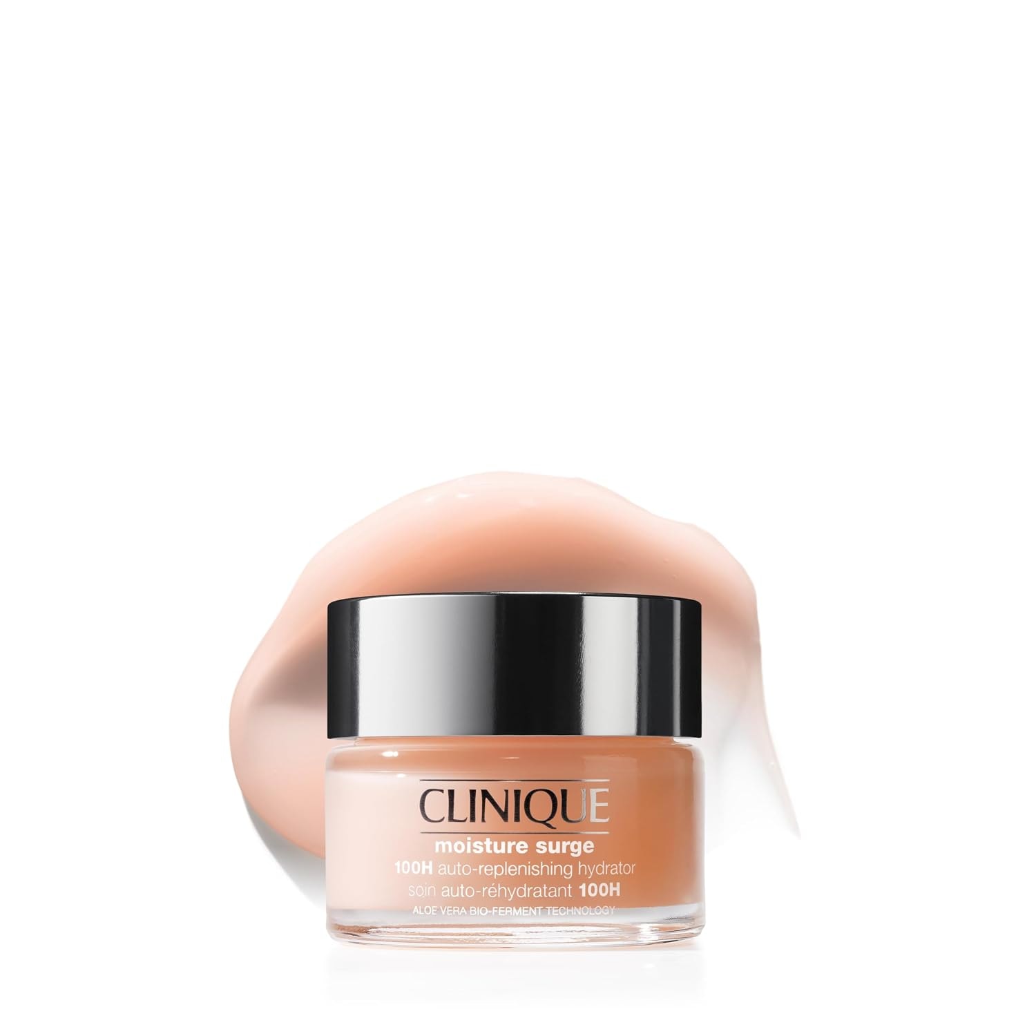 Clinique Moisture Surge 100H Auto-Replenishing Hydrator Oil Free Face Moisturizer | With Hyaluronic Acid, Aloe Bioferment and Vitamins C + E | For All Skin Types | Hydrating + Moisturizing 30ml