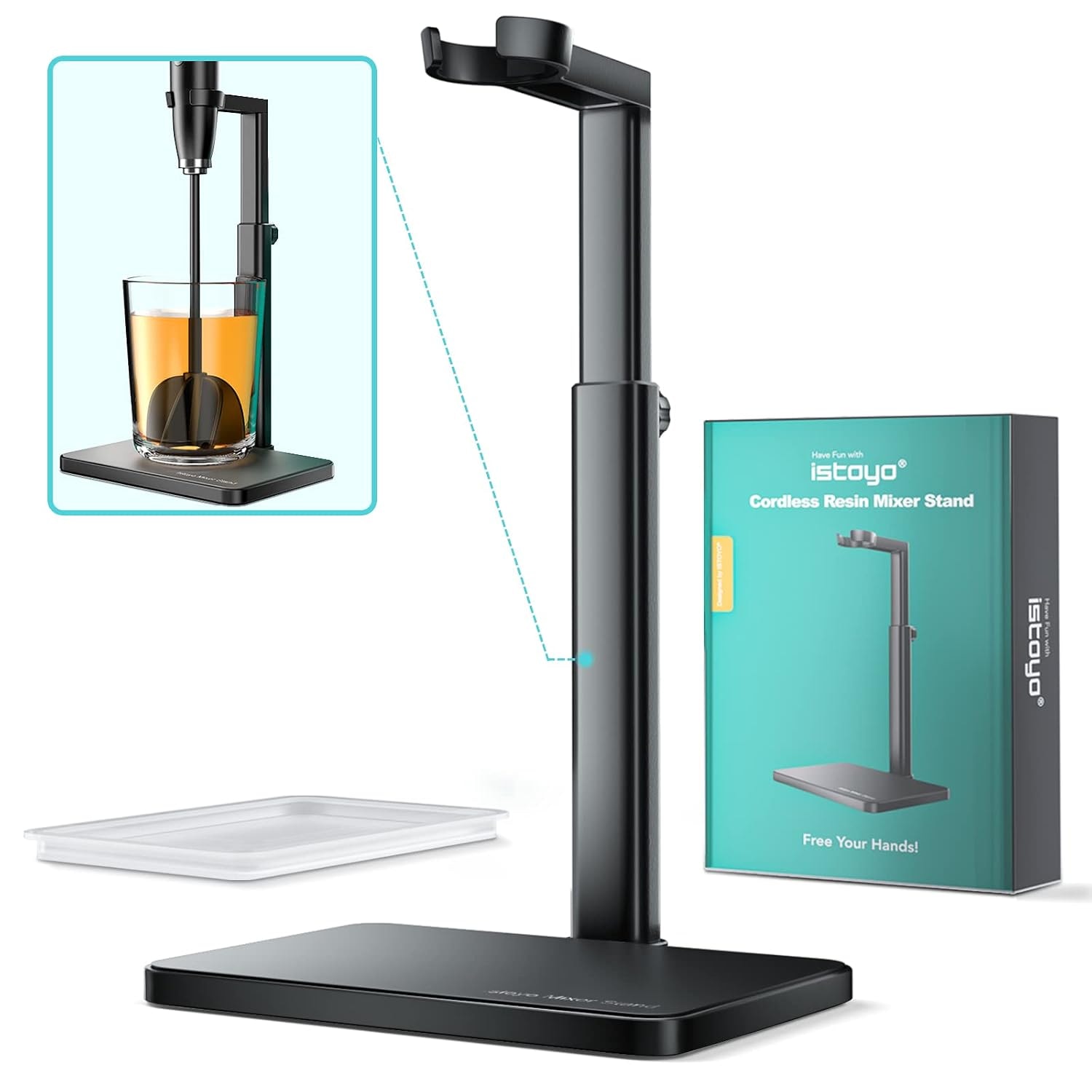 ISTOYO Premium Resin Mixer Stand