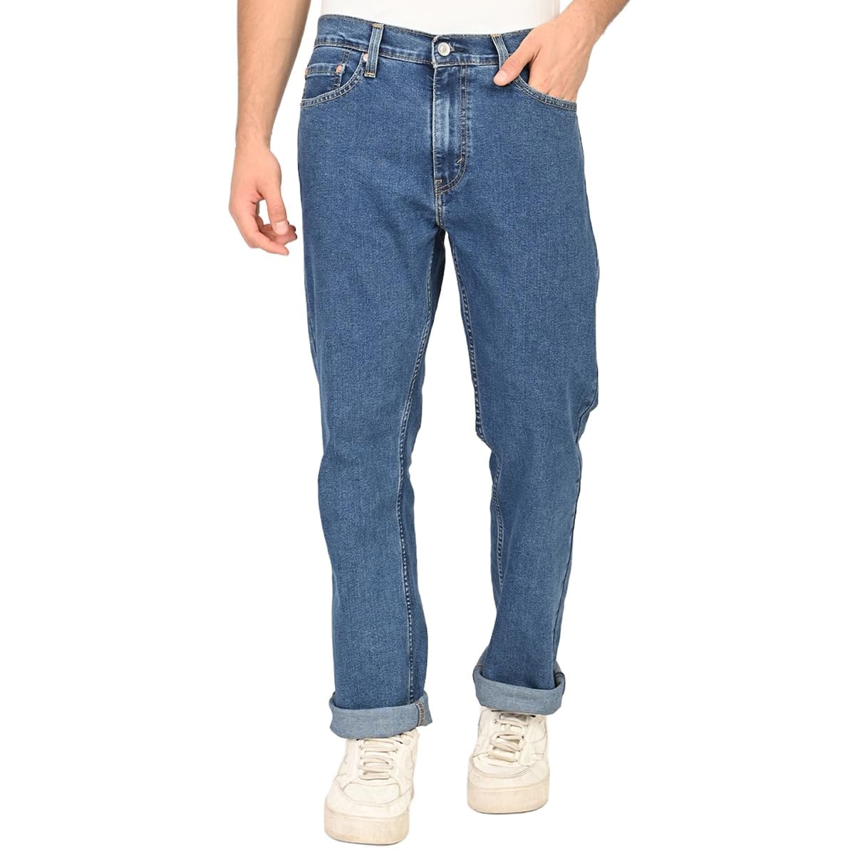 Levi's Men's Straight Fit Mid Rise Jeans