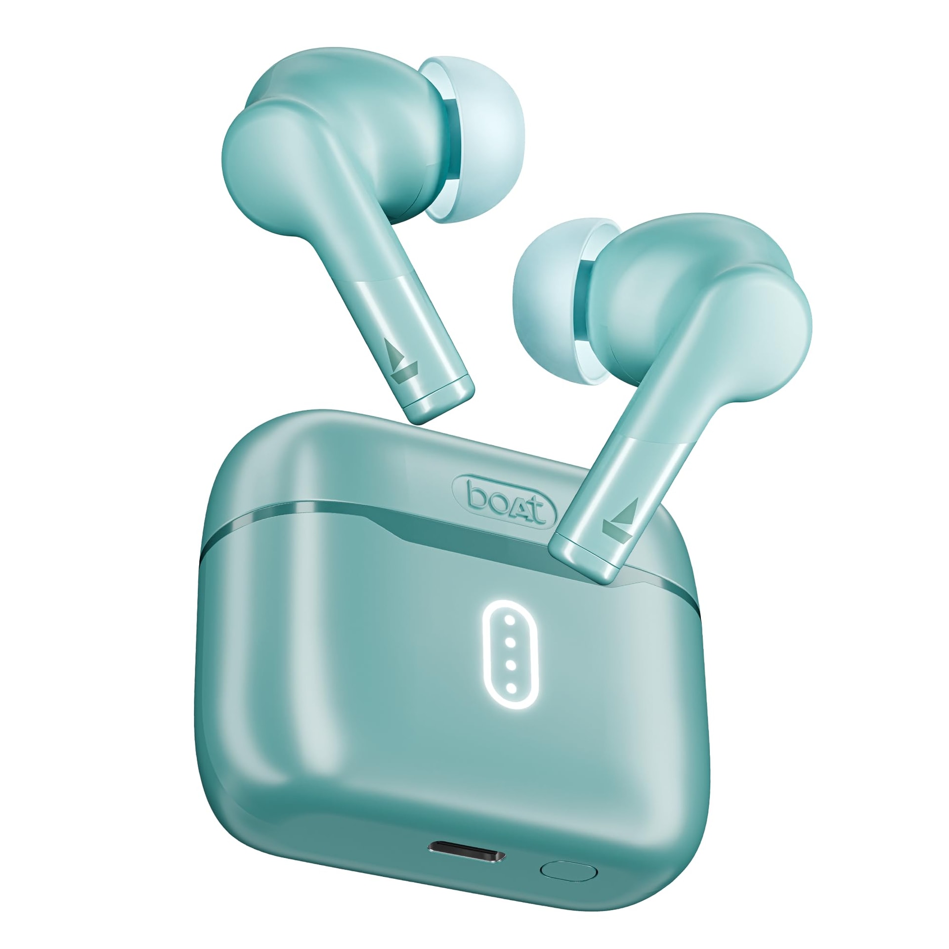 boAt Airdopes 141 Gen 2, 4 Mics ENx Tech, 48 Hrs Playback, Free Music Streaming, Fast Charge, Low Latency, IPX4, v5.4 Bluetooth Earbuds, TWS