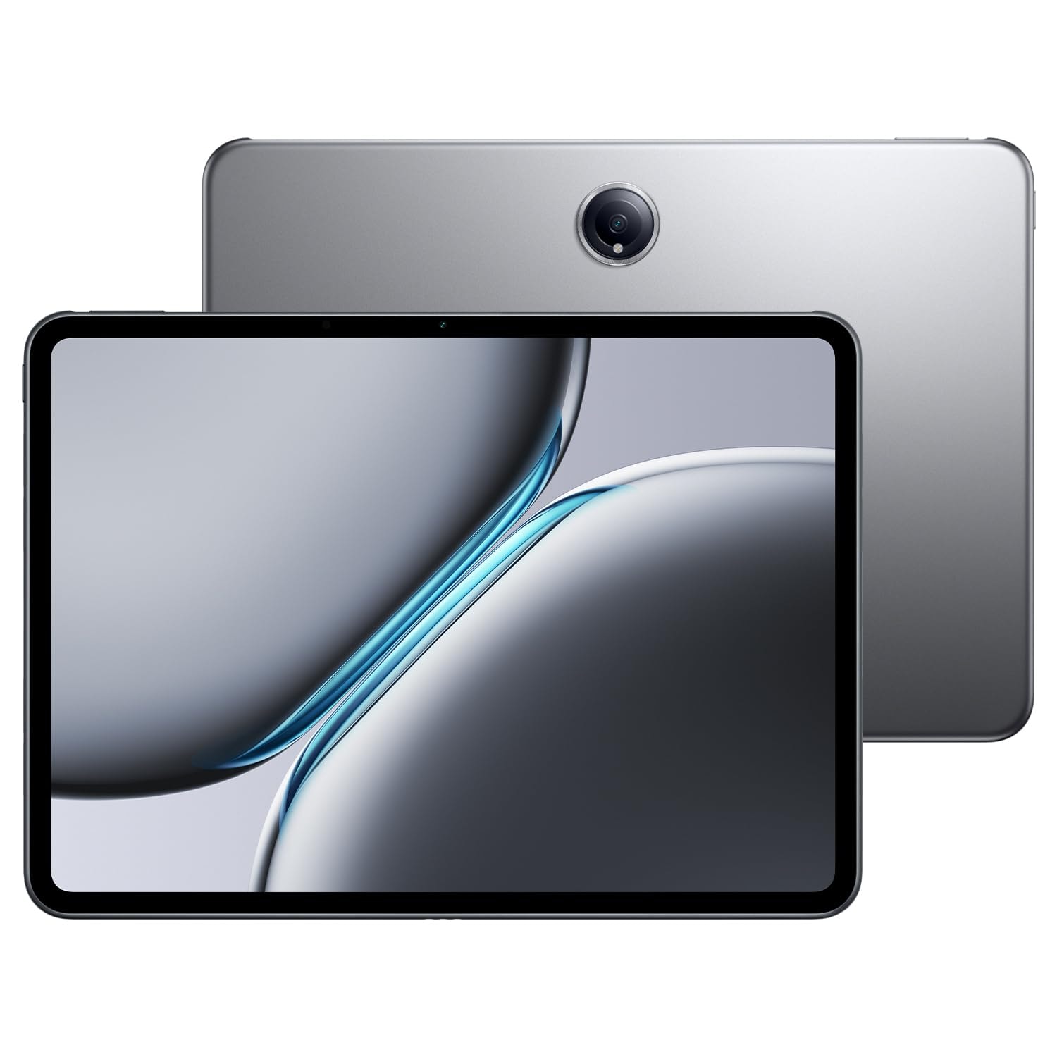 Nimbus Gray OnePlus Pad 2 with a 12.1-inch screen