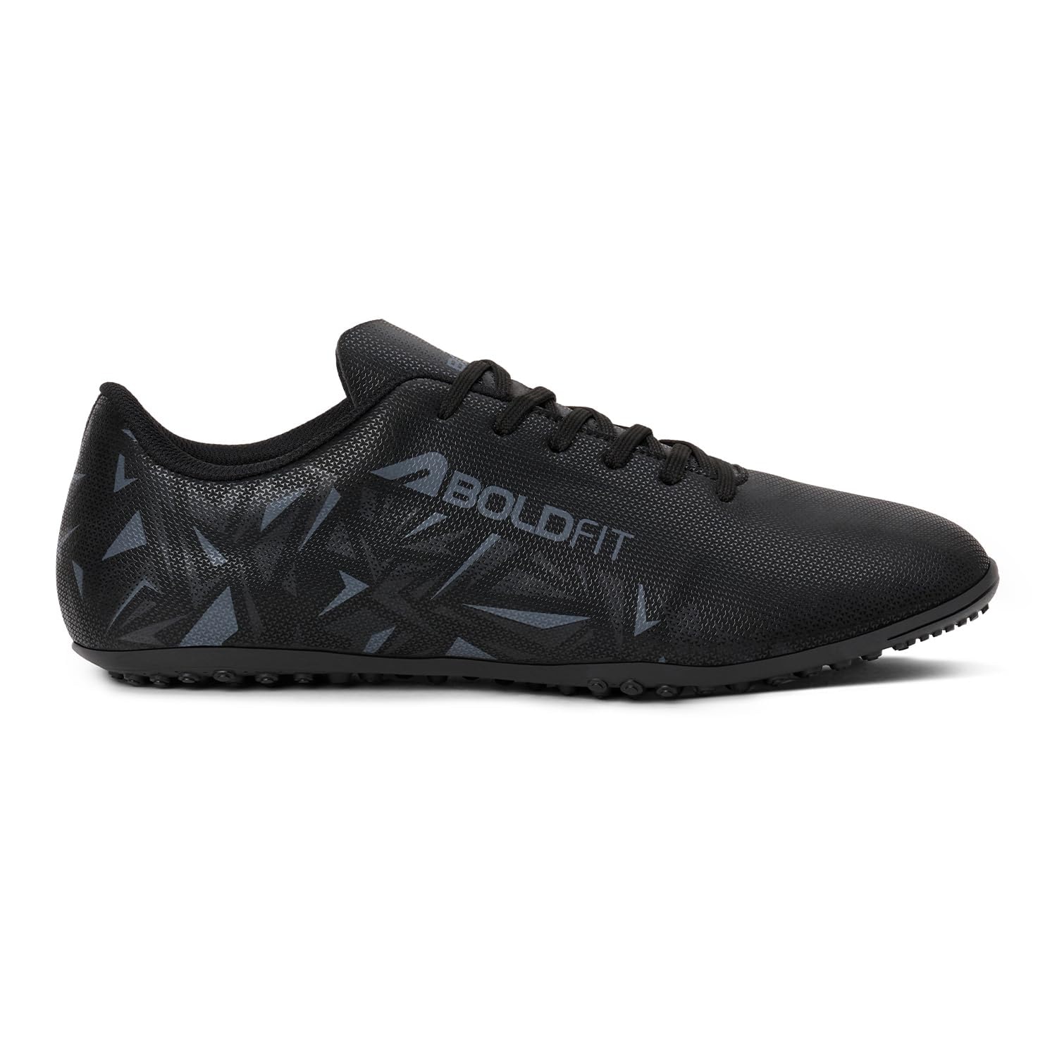 Boldfit Football Shoes for Man, Lightweight Turf & Ground Football Studs with Non-Marking High-Grip Sole, Breathable Mesh Upper, Cushioned S
