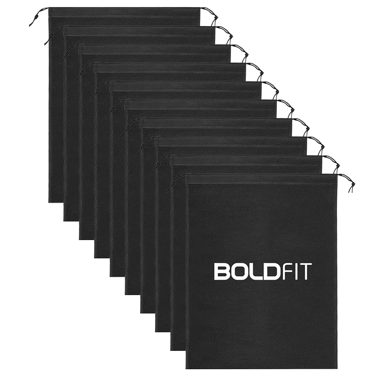 Boldfit Shoe Bag for Travel Bag for Man & Women Shoe Cover for Storage at Home Gym Reusable Travelling Accessories Organizer Pouch Travel Es