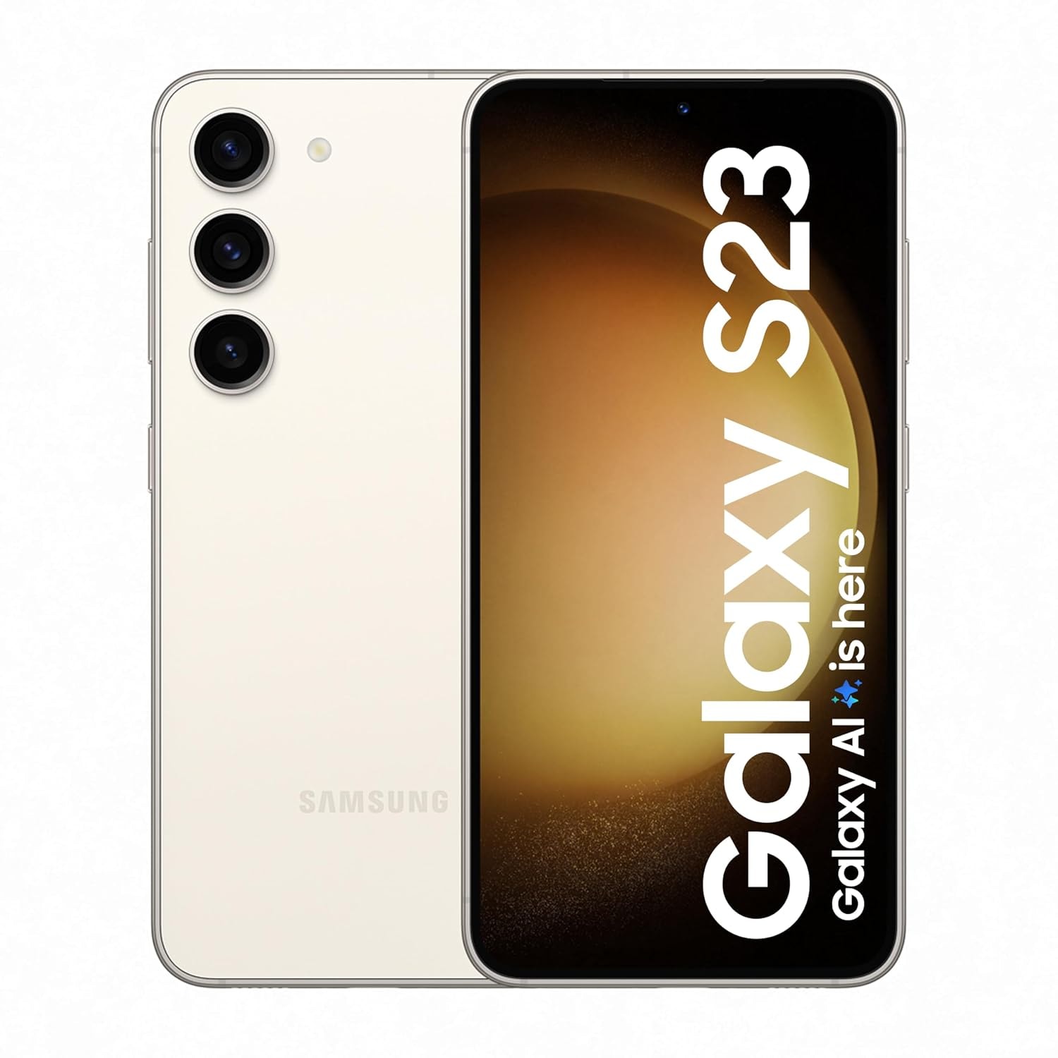 Samsung Galaxy S23 5G AI Smartphone (Cream, 8GB, 256GB Storage)