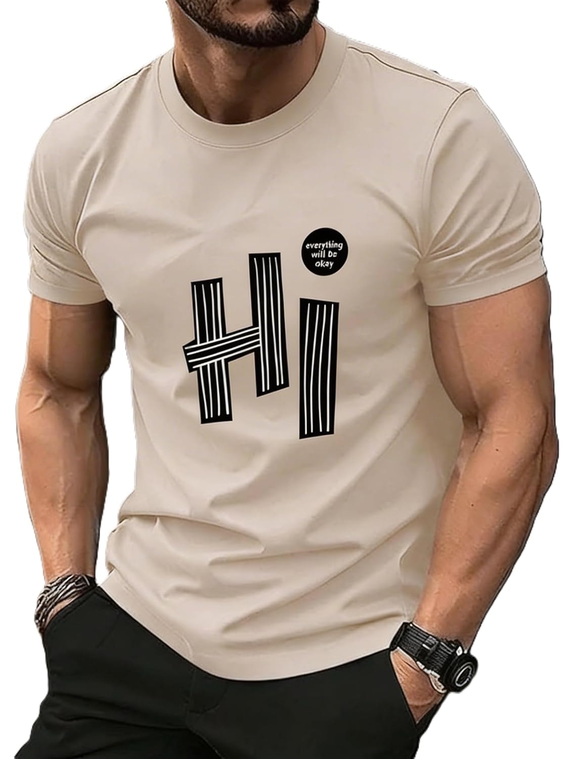 QNIM Men T Shirt || Printed T-Shirt for Men (Q-106-109)