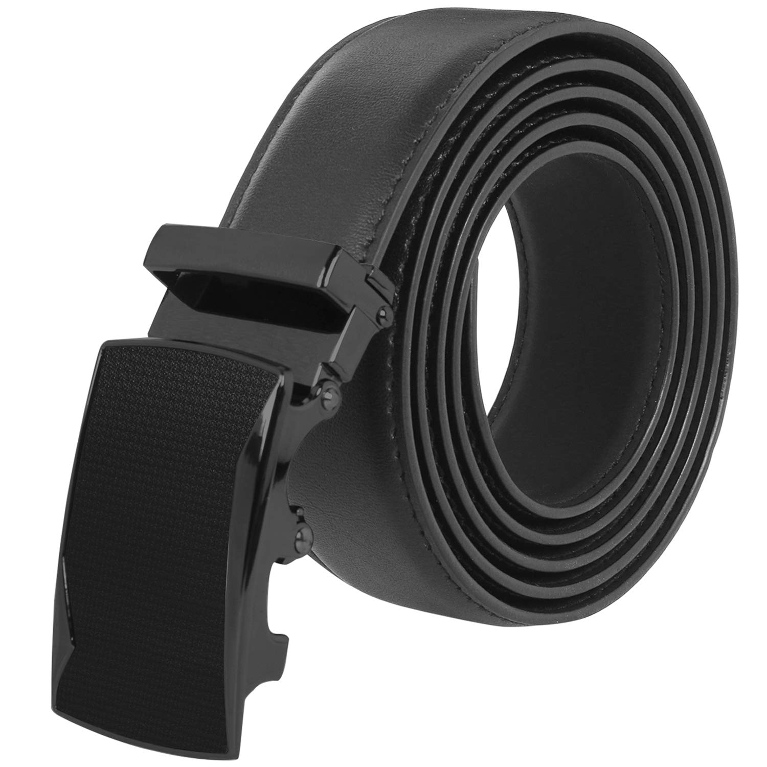 Labnoft Men's Leather Auto Lock Belt
