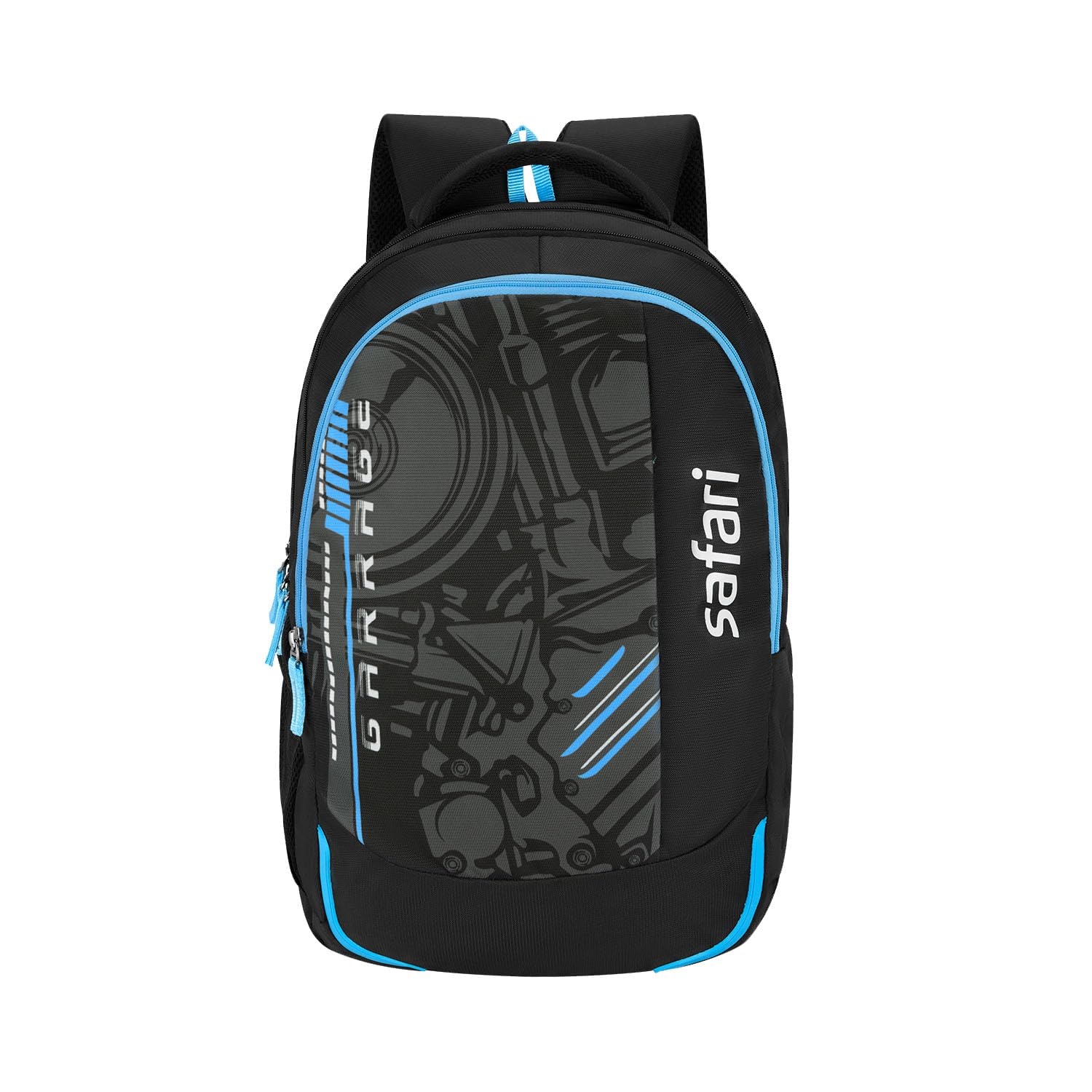 Safari Torque 37L Casual Printed Backpack, 3 compartments, bottle holder, Front pocket, school bag for boys and girls, college bag, office b