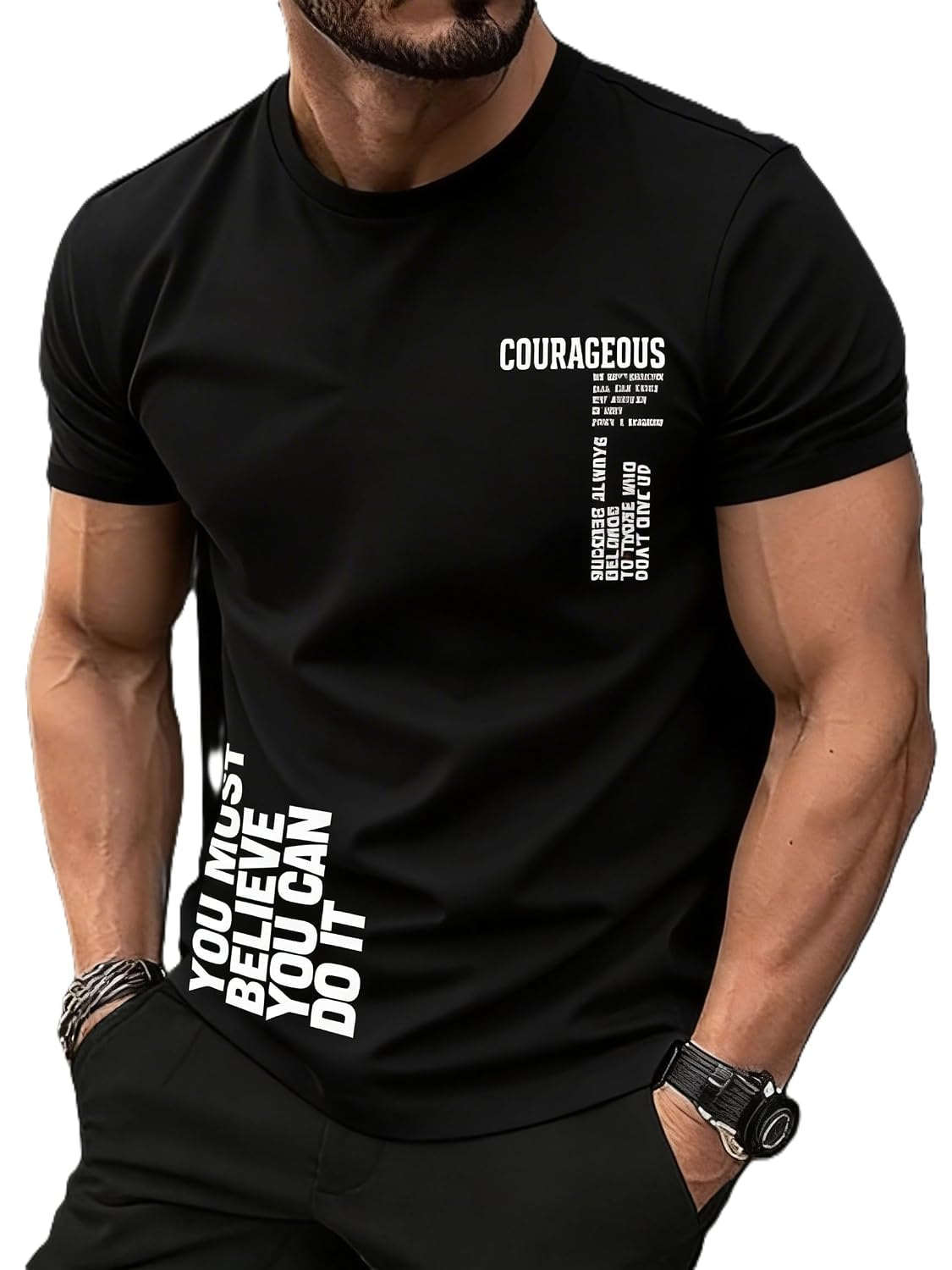 QNIM Men T Shirt || Printed T-Shirt for Men (Q-101-104)
