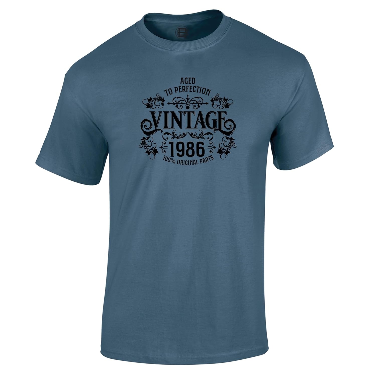 40th Birthday Gift for Men - Vintage Mens T Shirt Born 1986 Aged to Perfection - 1986 Birthday Gifts for Men