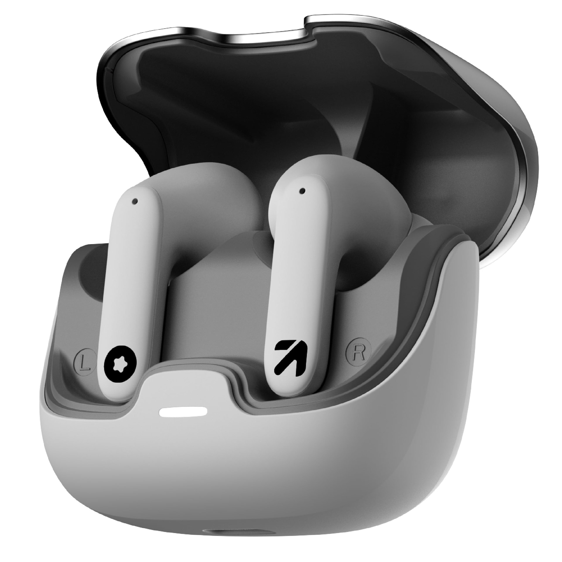 GOBOULT Z40 True Wireless in Ear Earbuds with 60H Playtime, Zen™ ENC Mic, Low Latency Gaming, Type-C Fast Charging, Made in India, 10mm Rich