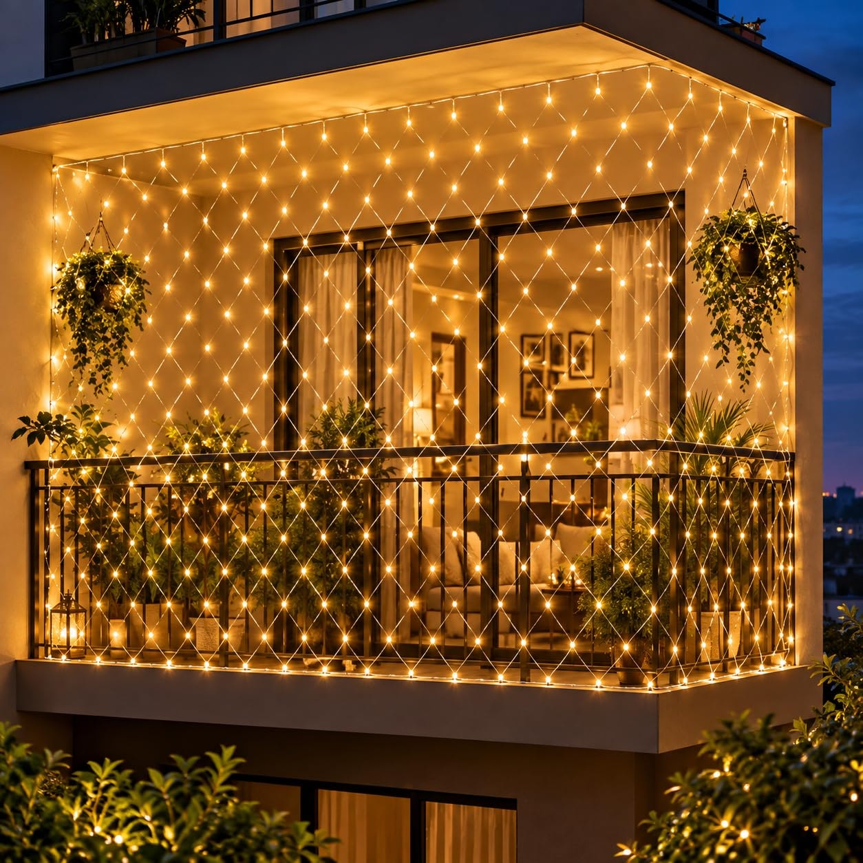 MIRADH Led Net Mesh String Lights - Diwali Lights for Decoration for Home Diwali Lights for Home Decoration led Lights for …