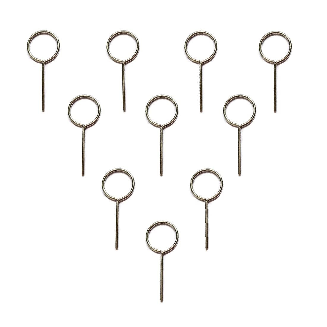 King Shine Pack of 10 Mobile SIM Ejector Pin Tools Tray Holder Opener Pin for Oppo/VIVO/Samsung/iPhone and All Smartphones