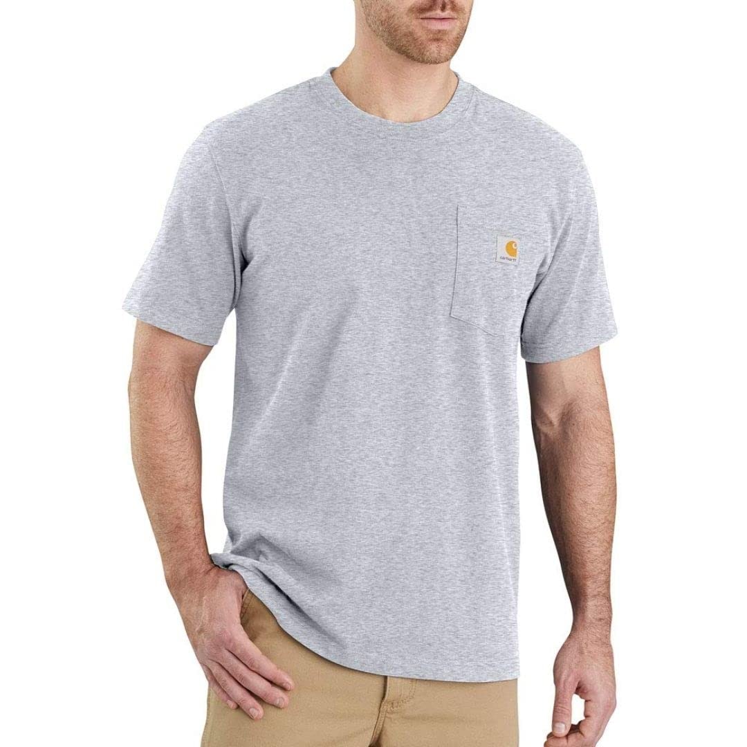 Carhartt Men's K87 Workwear Pocket Short Sleeve T-Shirt (Regular and Big & Tall Sizes)