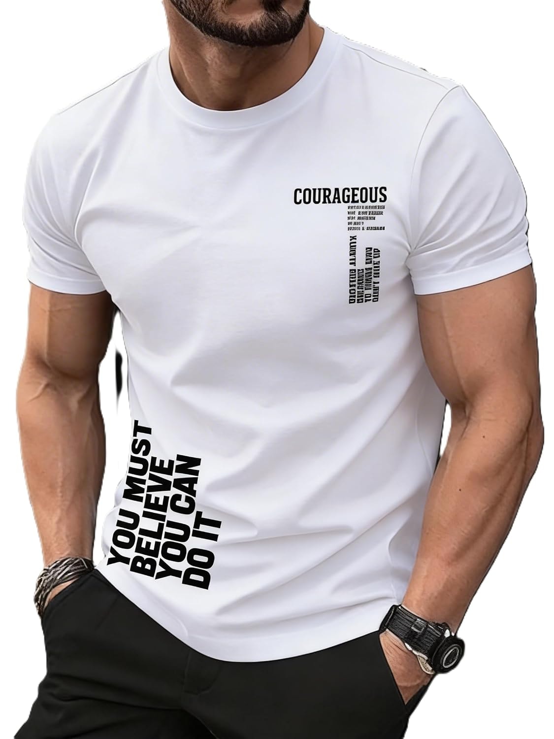 QNIM Men T Shirt || Printed T-Shirt for Men (Q-101-104)