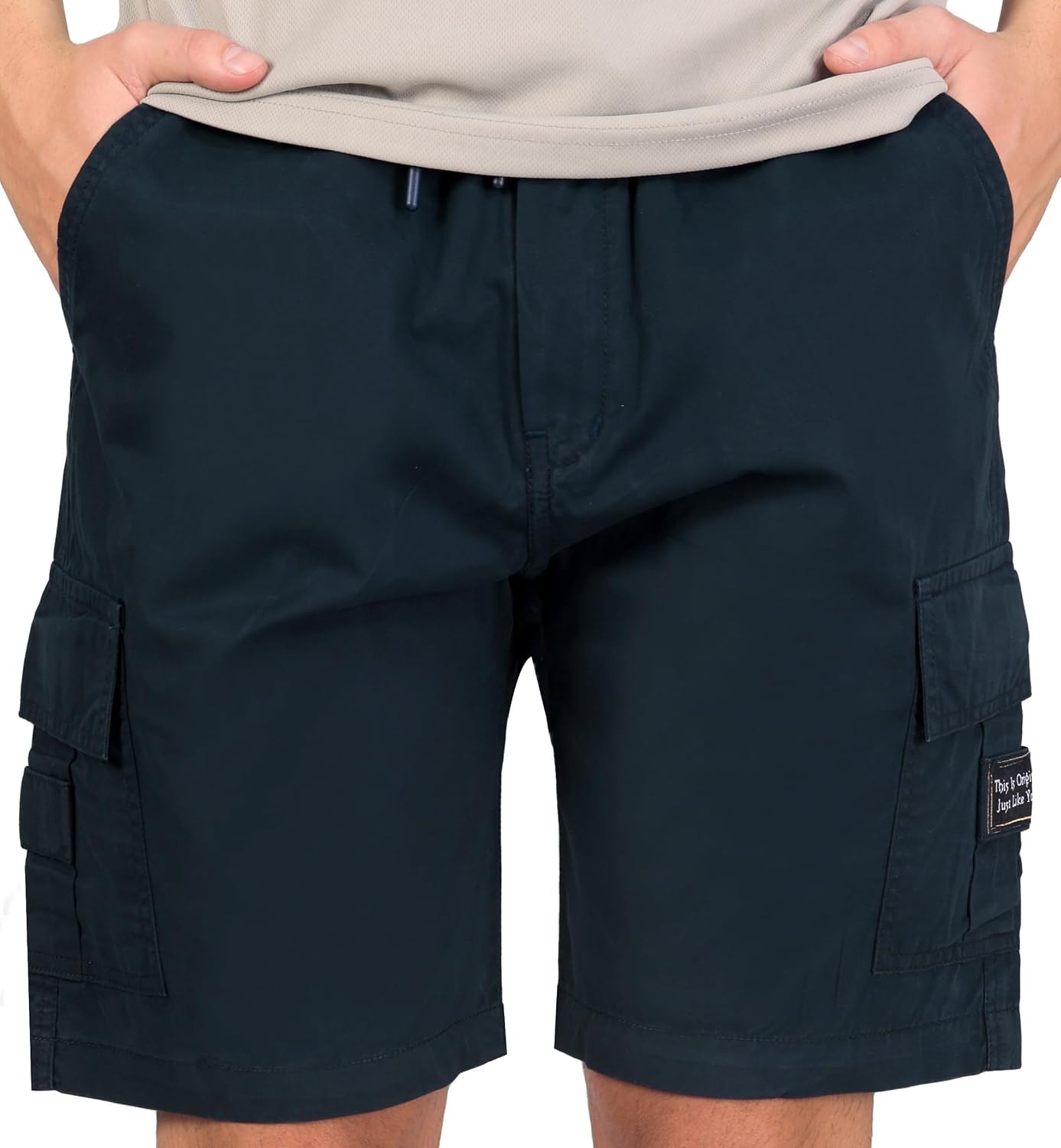 RynoGear Cotton Shorts for Men || Shorts Pant for Men || Half Pants for Man | Shorts with 5 Pockets & Zipper on Fly
